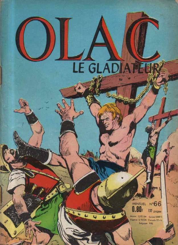 Scan de la Couverture Olac Le Gladiateur n 66